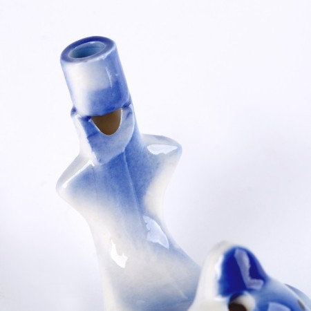 Ceramic "Dolphinchik" whistle 2.5 × 8.5 × 5.5 cm-5