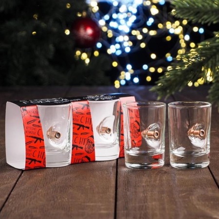 Stacks "impenetrable. New Year", 2 pcs., With a bullet, 50 ml