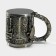 Stainless steel mug, 400 ml, silver color