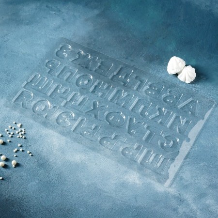 Mold Confectionery for decorating the baking "Alphabet", 35 × 20 cm-7