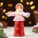 Kovrov toy "Baryshnya Dancing Winter", ceramics