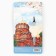 A spoon with engraving on the postcard Novosibirsk, 3 x 14 cm.
