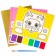 Water coloring "Mask", 2 pcs + brush, species mix