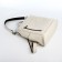 Women's backpack made of artificial leather with lightning, 4 pockets, milk color