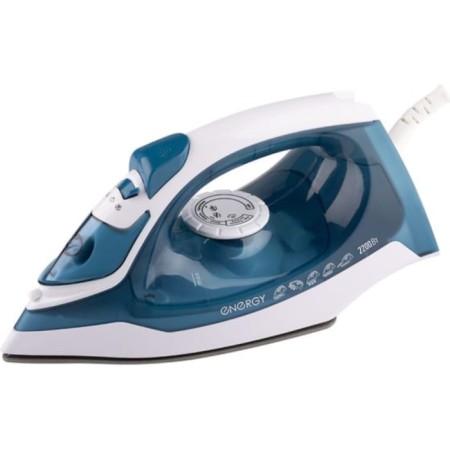 Iron Energy EN-352, 2200 W, ceramic sole, 200 ml, blue and white