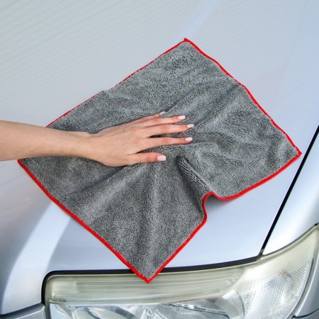 Microfiber napkin, fluffy, 35 x 40 cm, 250 g/m²-1