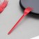 Plastic one -time plastic, 16.5 cm, red color