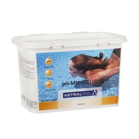 Astralpool PH-Minus Regulator for pools, powder, 1.5 kg-3