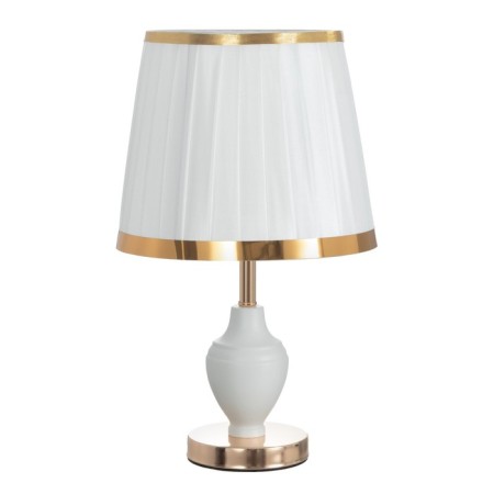 Entry 1x60W desktop E27 white-gold 25x25x42 cm Risalux-5