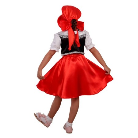 The carnival costume "Red hat", blouse, skirt, hat, p. 34, height 134 cm-1