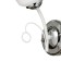 Sconces 2452/1 E27 12W Belo-chromovy