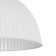 Bayerlux suspension Bayerlux "Wave" E27 40W white 40x40x18 (+60) cm
