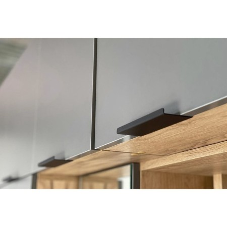 ANTRESOL Two -door "BUY" 800x350x400, oak craft gold/graphite-4