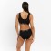 Female set (top, panties) Black color, size 42-44