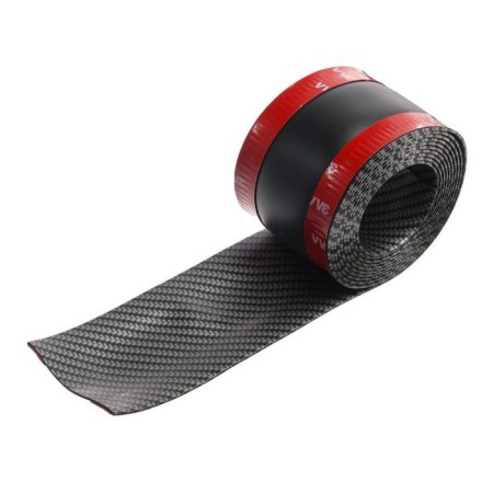 Protective lining on the threshold of a car, under carbon, self -adhesive, 7x250 cm-1
