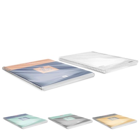 A4 notebook, 60 sheets in a cage on the crest Erichkrause Color Block, cover coated cardboard, mix-7