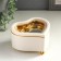 Musical musical box "White heart with ballerina" 7x13x11.5 cm