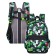 Youth backpack 43 x 29 x 18 cm, ergonomic back, Across 155, black/green 155-4