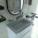 Walked shells Uperwood Next 70 cm, rectangular, gray glossy