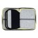 Penal 3 sections, tab inside, 140 x 210 x 40 mm, fabric, calligrata top blank School