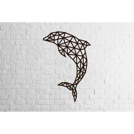 Wall panel made of wood, a prefabricated model, Ewa Design, dolphin-3