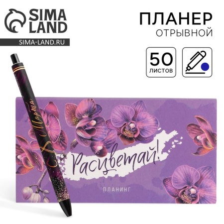Gift set of "The Mostera": Planing and Plastic pen