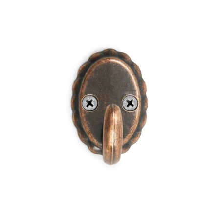 Hook furniture tundra TKO018, one -rod, old copper-2