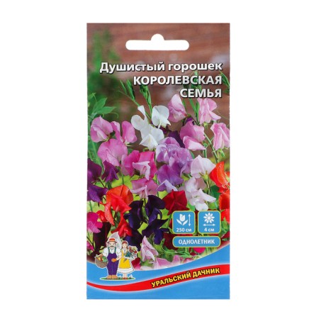 Flower seeds fragrant peas "Royal Family", 10 pcs,
