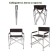 Tourist folding chair Green Glade P120