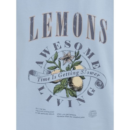 Female T -shirt, size XL, blue color-3