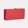 Women's wallet on magnets, red color