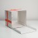 Box for a cake with a window, confectionery packaging "from the bottom of the heart" 30 x 30 x 30 cm