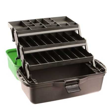 Fishing box Helios three -heating, green-6