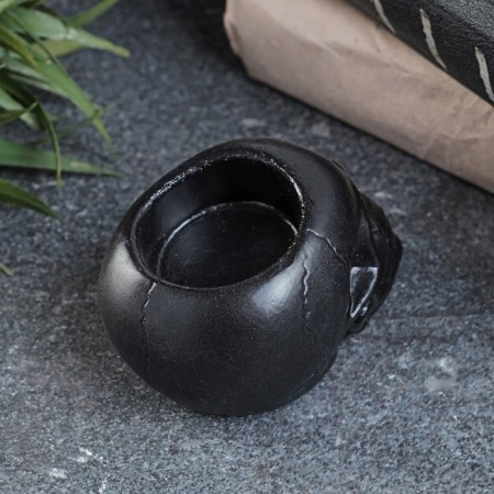 Skull Close Black, 8cm-3