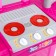 Game set "Fashionable kitchen", Winx, in a suitcase, with accessories, light, sound, height 65.5 cm