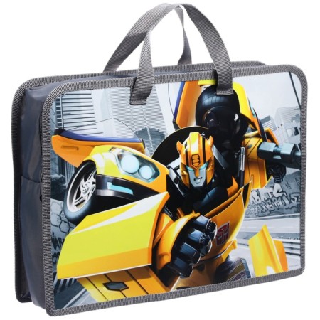 Plastic folder with A4 handles, on lightning, 80x330x240 mm, transformers-3