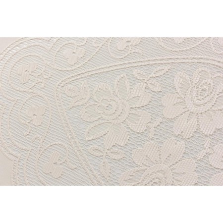 Glass "openwork" Imperial, 140 x 200 cm, beige color-6