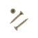 Self -tapping screws universal tundra Krep 2.5x16 mm, yellow zinc, 500 pcs.