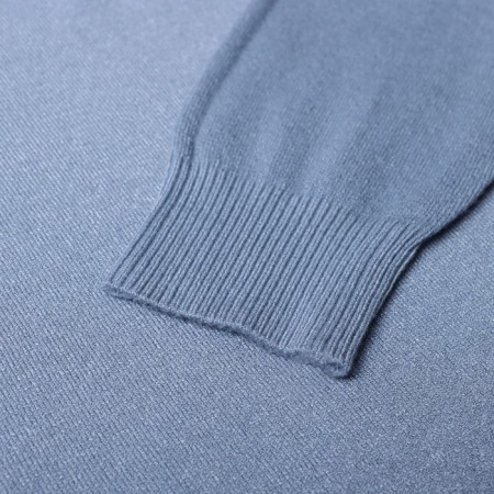 Turtleneck female color indigo, size One size (46-50)-6