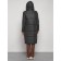 Coat insulated winter female, size 44, dark gray color
