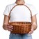 Wicker basket, 29 × 24 × 11/34 cm, vine, corn
