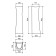 Santeri pedestal "Vorotynsky" 023-1641, white