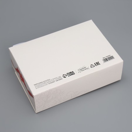 Gift folding box, packaging, “congratulations”, 16.5 x 12.5 x 5 cm-4