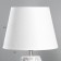 Paparotnik table lamp E27 40W white 22x22x34cm Risalux