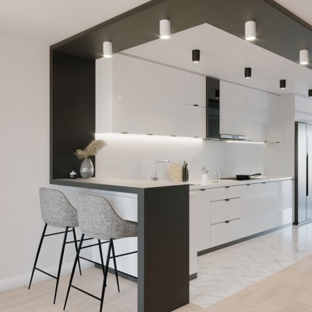 Ceiling accent Elektrostandard, Cors Led 10 W, 100x81x81 mm, IP20, white color-1