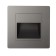 Built-in lamp for stairs, 1.5 watts, 60 lm, 3000k, IP20, 220V, T-white. Light, silver.