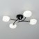 Ceiling chandelier Citilux "Florida" CL148145, 65.5x51x14.5 cm, 4x60W, E14, Black Color Black