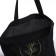 Bag Schoper "Eco", 35*0.5*40, print with sparkles, without lining, black