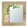 Window 60x60 cm, "birch", single -chamber double -glazed window, seal, needles