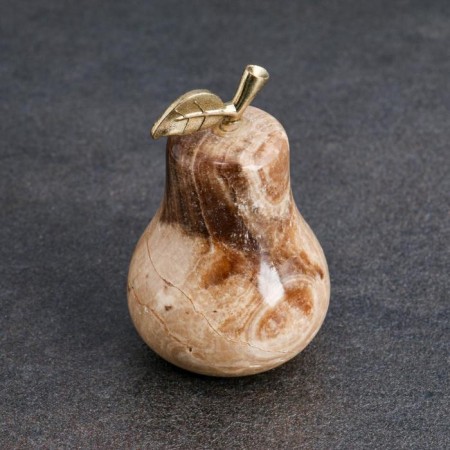 Souvenir "Pear", honey onyx
